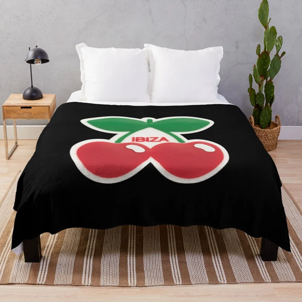 

PACHA Cherries Throw Blanket heavy to sleep blankets ands halloween Blankets