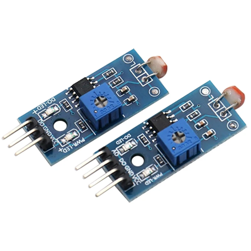 3pin 4pin Photosensitive Brightness Resistance Sensor Module Light Intensity Detect Photosensitive Resistor Module For Arduino