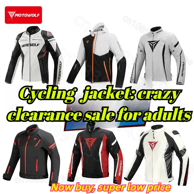 Special clearance motorcycle riding clothes locomotive cold-proof waterproof warm 4-season windproof men moto racing clothes