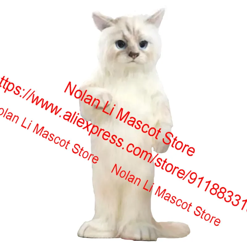 

Newly Customized Luxury Cat Mascot Clothing Cartoon Set Role-Playing Movie Props Performance Advertising Game Adult Size 170