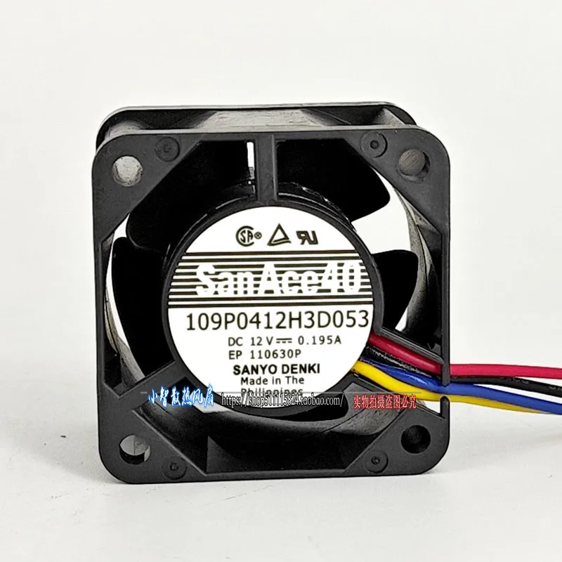 

ОРИГИНАЛЬНЫЙ 109P0412H3D053 12 В 0,195 А 4028 40*40*28 мм НОВЫЙ ОХЛАЖДАЮЩИЙ ВЕНТИЛЯТОР РАДИАТОР