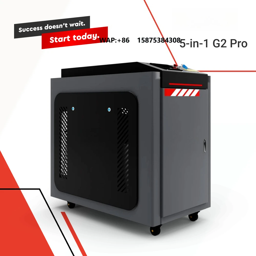 5-in-1 Raycus JPT Handheld Welding Cleaning Machine 1500w/2000w/3000w New Condition Portable Brand New