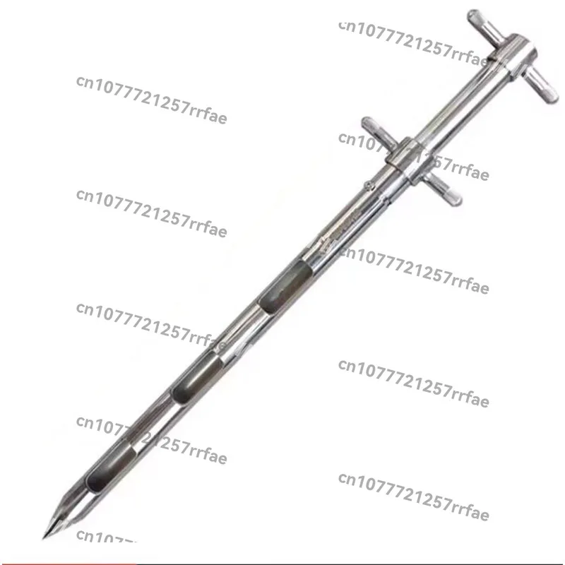 

New 304 stainless steel double-layer rotating powder sampling tube cement / solid sampler