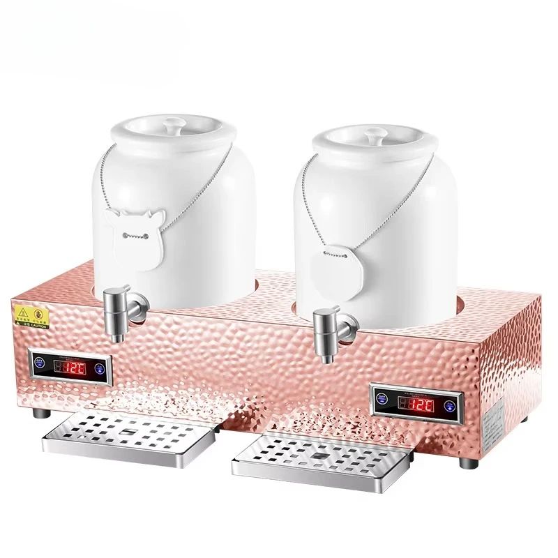 

Rose gold 4L 8L milk filling machine Ceramic hot milk filling machine for hotels