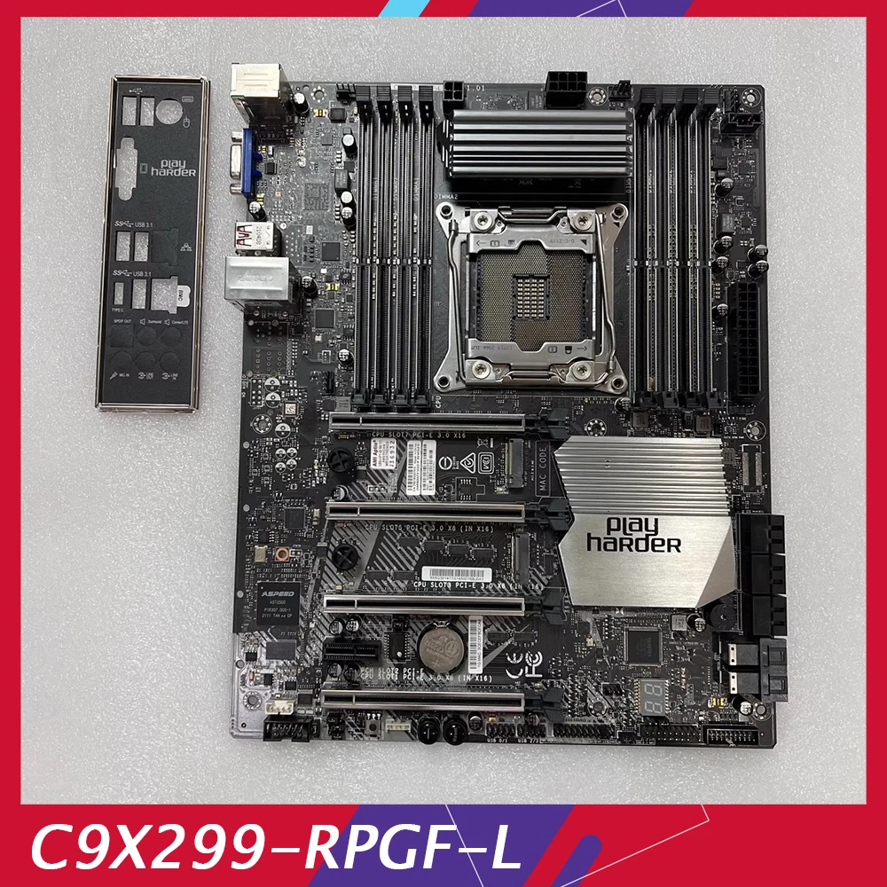 

C9X299-RPGF-L Desktop Motherboard For Supermicro X299 LGA2066 Support I7I9X