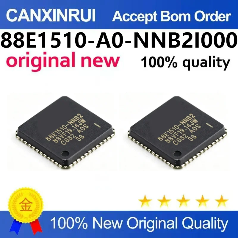 (5pcs-100pcs)Brand new original 88E1510-A0-NNB2I000 QFN-48 Ethernet chip