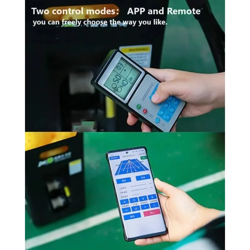Auto Pickleball Serving Machine Adjustable Speed Pickleball Ball Machine for Home Club Coaches Training With APP Remote Control