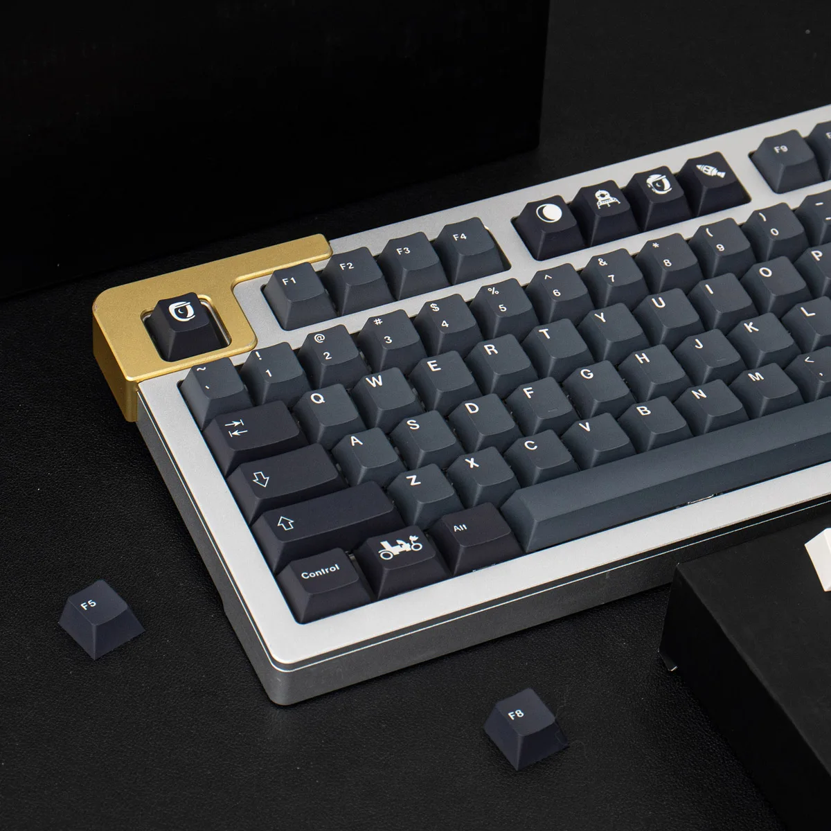 teclas personalizadas para teclado mecanico gmk apollo perfil cereja pbt keycap dye sub ingles 61 64 68 75 84 135 chaves 01