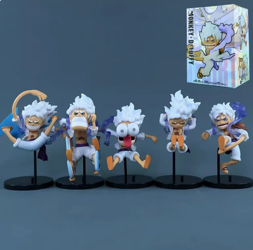 One Piece Q-version blind box figurine Sun God's rampag Nika's fifth tier road flying figurine figurine blind box gift