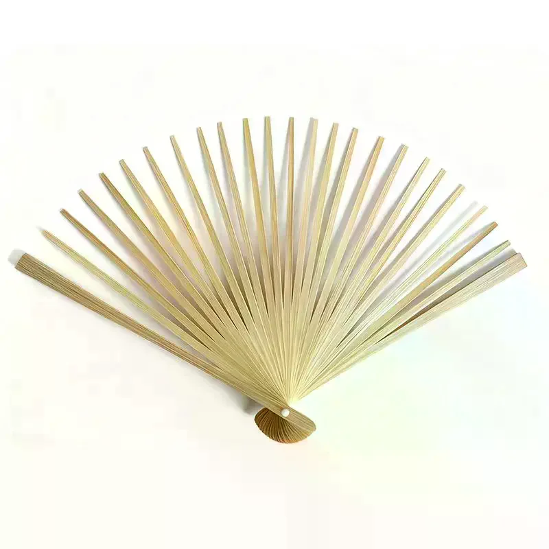 DIY Hand Fan Frame Unfinished Japanese Bamboo Folding Fan Craft Kit For Home Decor Party Wedding