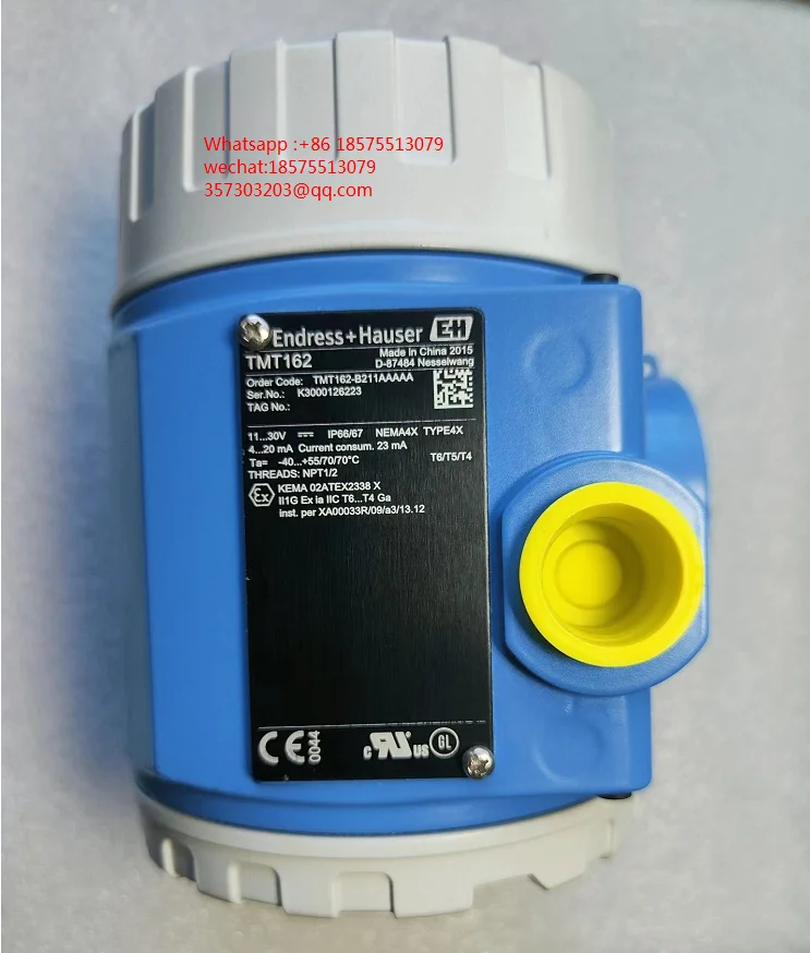 Endress + Hauser TMT162-B211AAAAA เครื่องส่งสัญญาณอุณหภูมิ