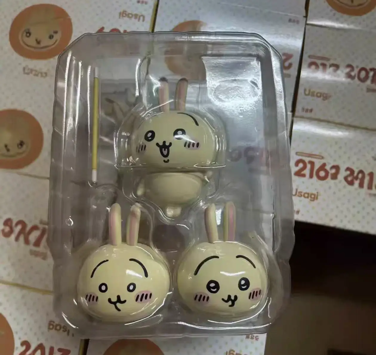 Figura de acción de Anime Chiikawa Usagi Kawaii, estatua de modelo bonito, muñeca coleccionable para decoración de escritorio, regalo de cumpleaños para Festival