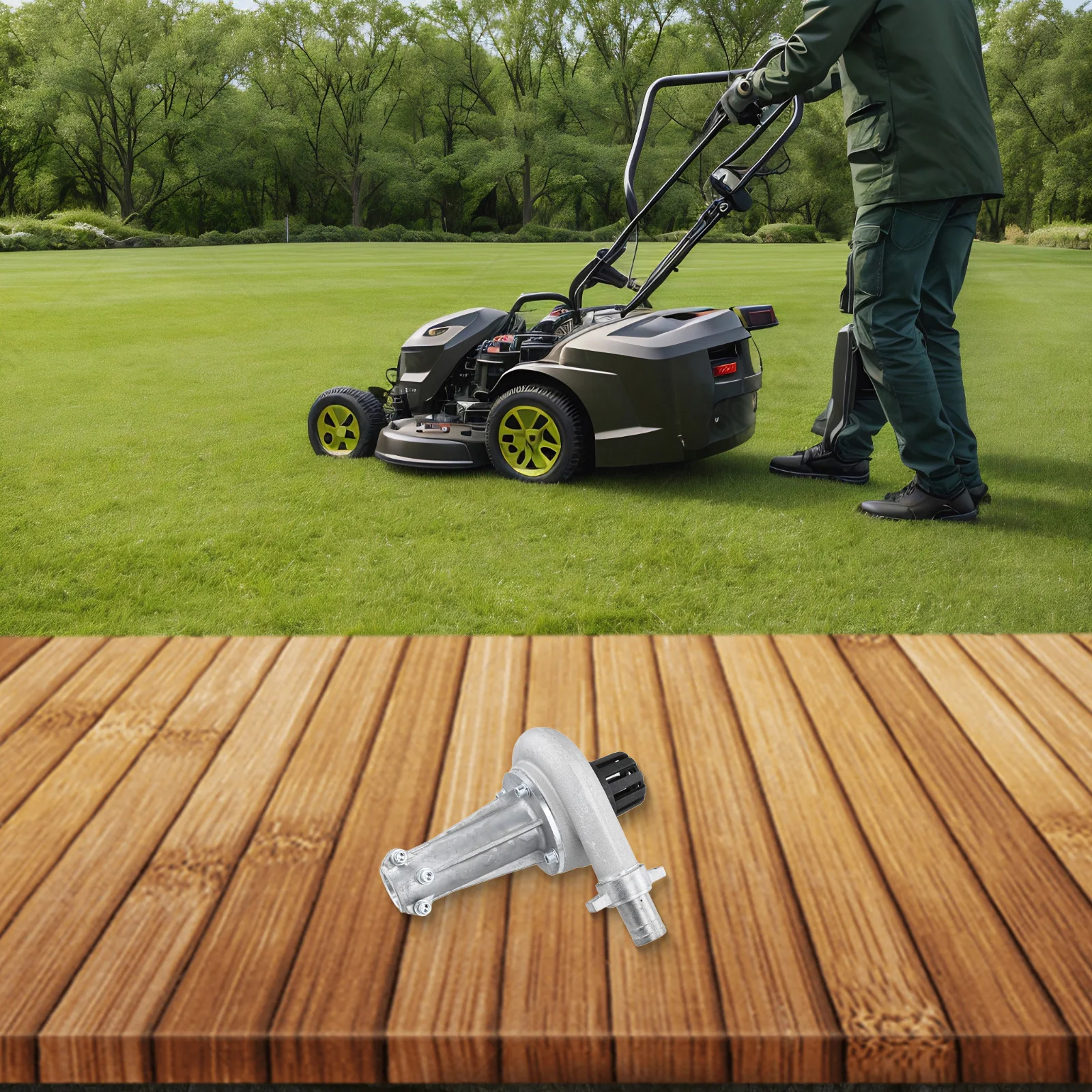 Connector Lawn Mower Accessories Irrigation Systems Brush Cutter Garden Power Tool Lawn Mower Accessories Teeth Design