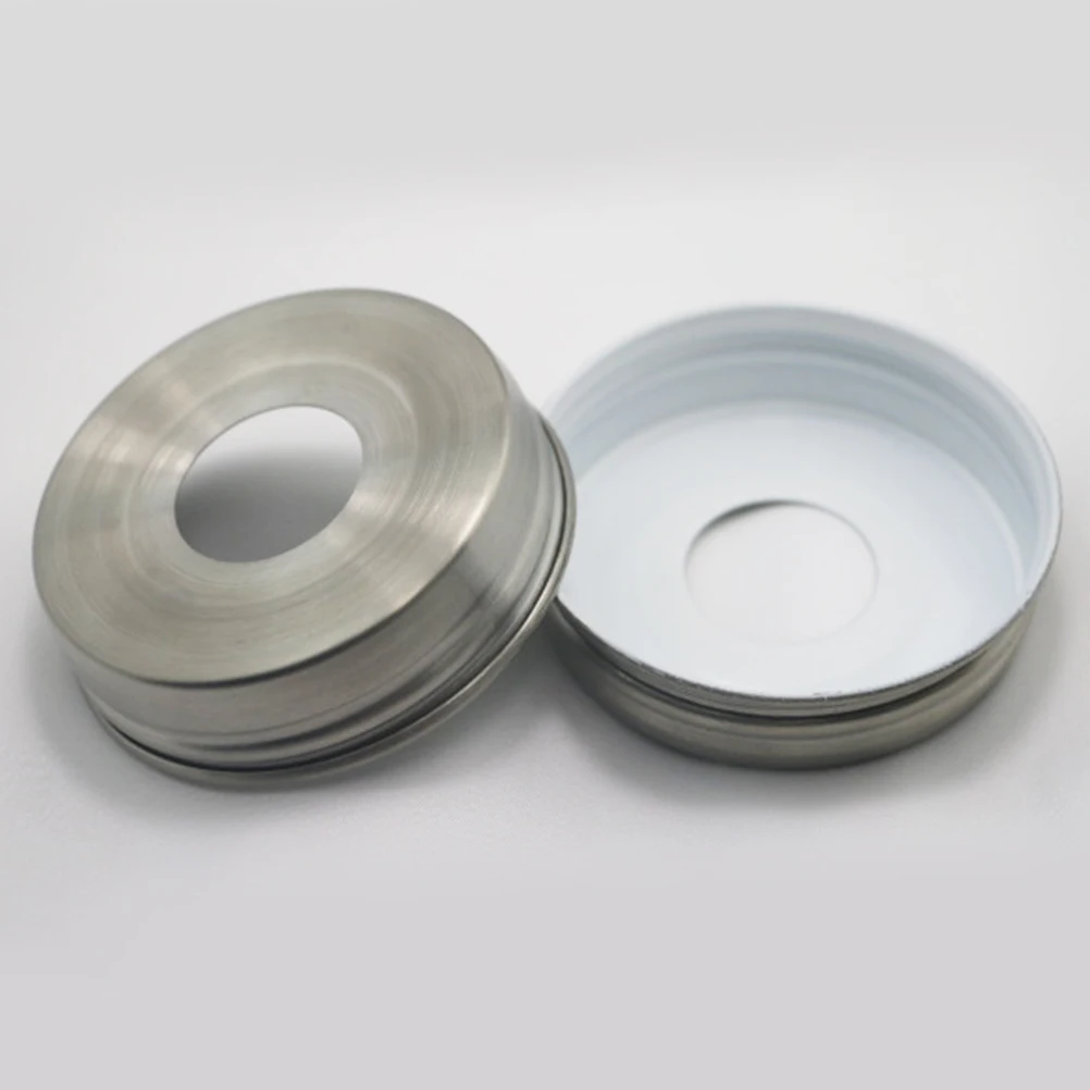 

2pcs Stainless Steel Lotion Pump Dispenser Replacement Wall Mounted Foaming Nozzle Spray Bottle Accessories Standard Size 70#