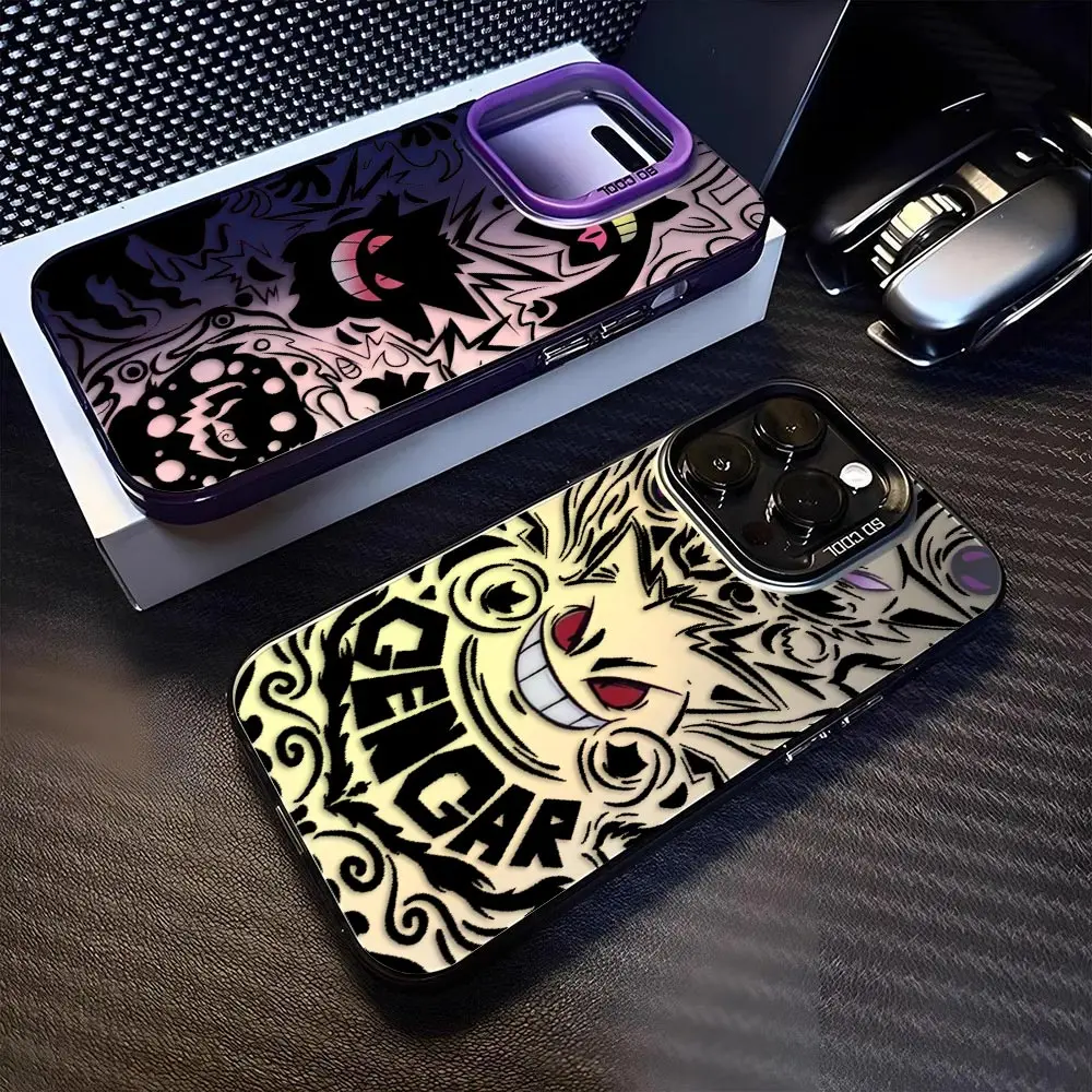 

Phone Case For Redmi Note 15 14 13 12 11 11S 10 9 10S 9S Pro Max Plus Bumper Hard Shockproof Case Shell Cover P-Pokemon G-Gengar