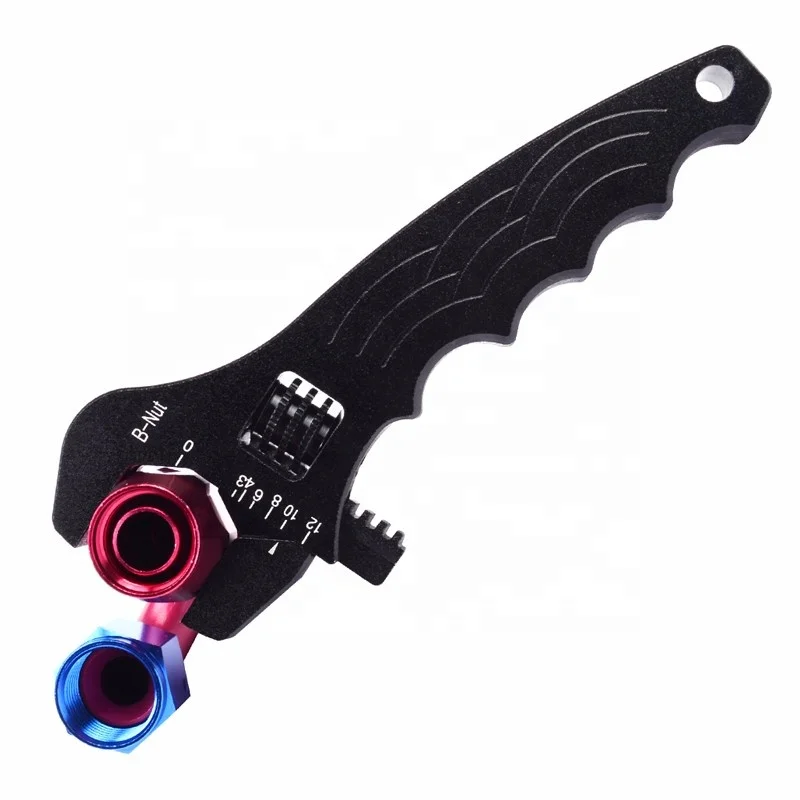 パイプ継手用の調整可能なアルミニウムレンチ、油冷ホースコネクタ、パイプ継手ツール、an3-an12