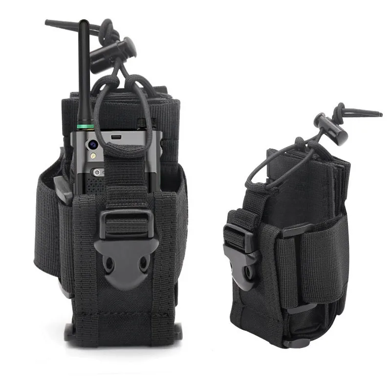 النايلون تخاطب حالة قابل للتعديل اسلكية تخاطب حقيبة مول اتجاهين راديو الحافظة الحقيبة التكتيكية الصيد البيني حقيبة للحمل