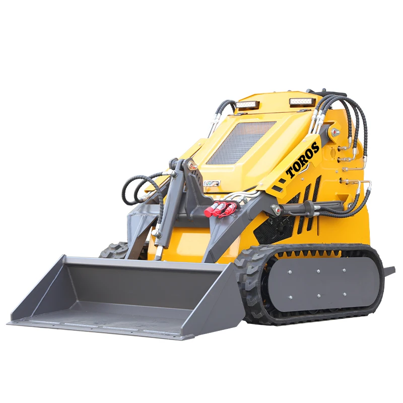 

TOROS customized Mini Backhoe Loaders Machine Small Wheel Loader Mini Skid Steer Wheel Loader Telescopic