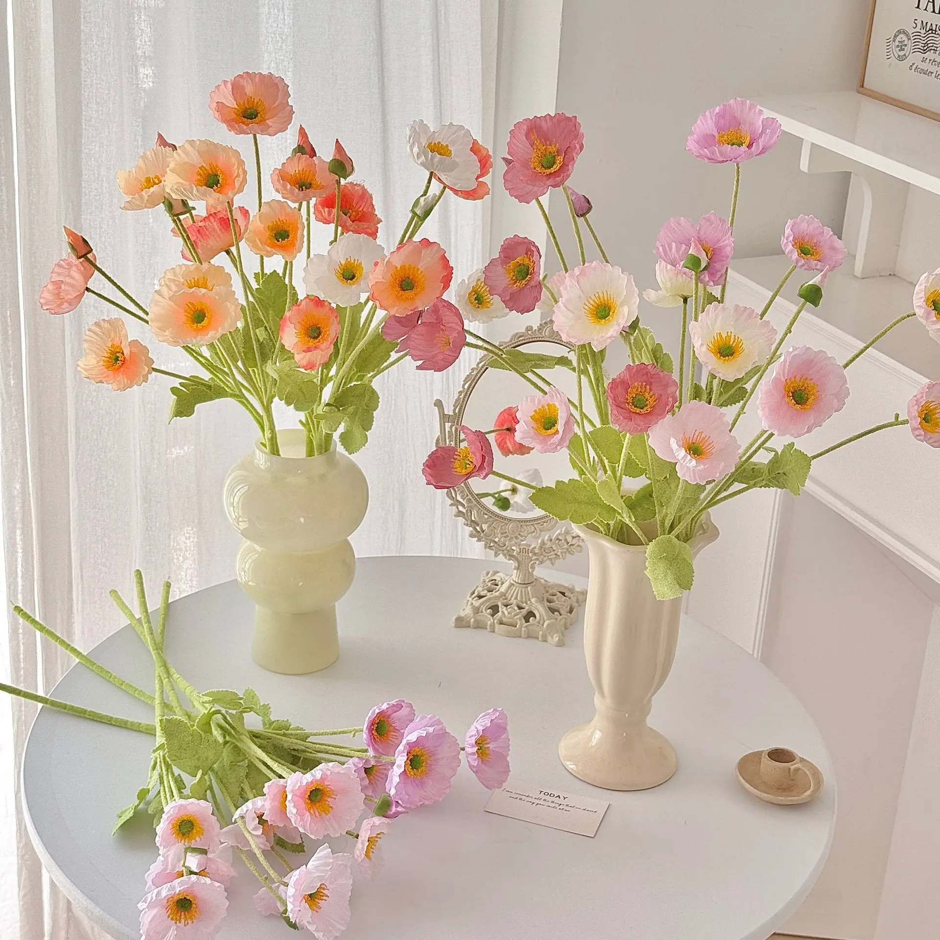 4 Head Artificial Flowers Bouq - Baby Breath Dried recension och pris