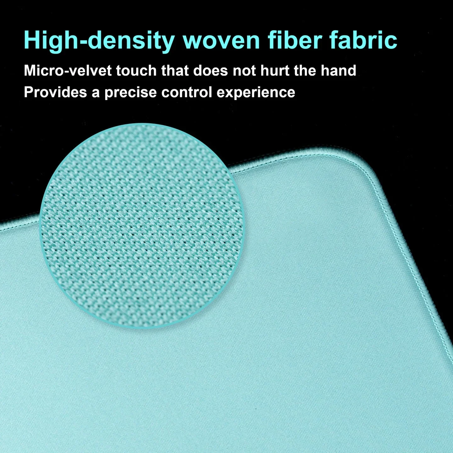 ATK Blaze Large Balanced Gaming Mouse Pad 490x420mm 4mm Thick High Density Woven Fiber Polyurethane Base Anti-Slip XSOFT Cushion