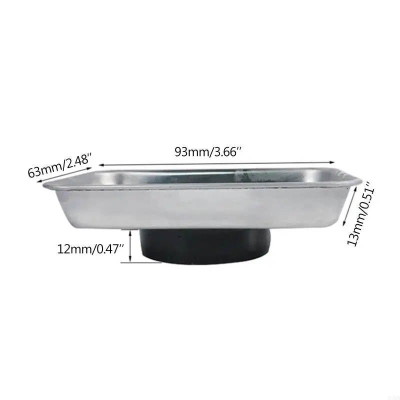 97QD 4 inch Thương lượng thép không gỉ Khay cho ốc vít lông lông bền
