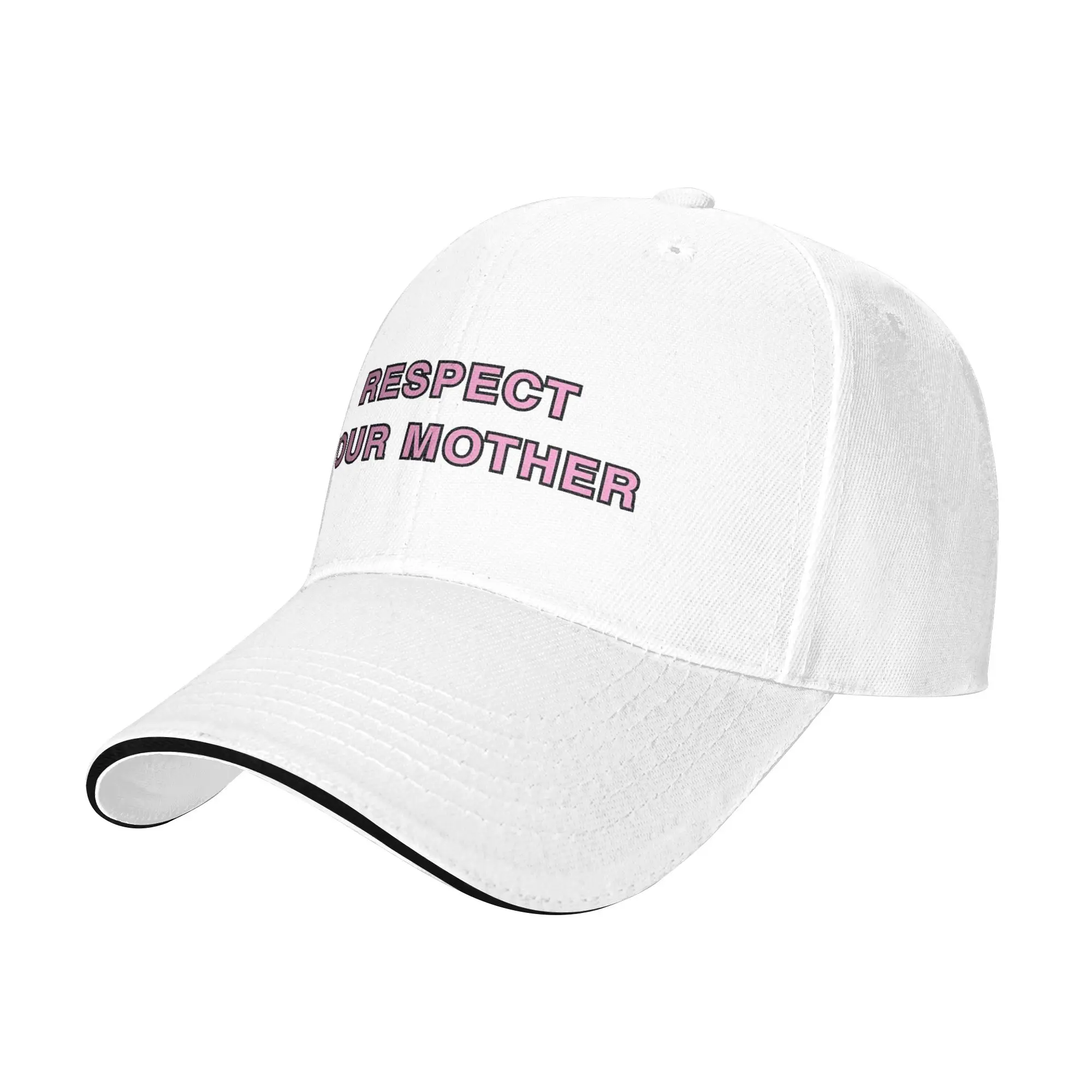 Respect Your Mother Earth Day Sandwich Baseball Cap Vintage Climate Change  Unisex Breathable Adjustable Headwear Outdoor Hat