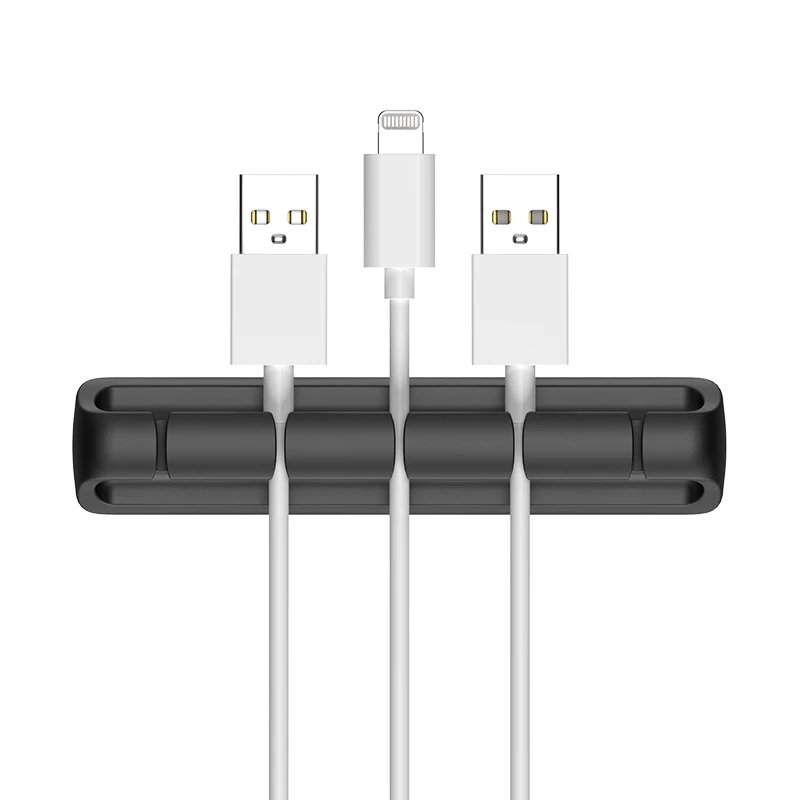 Desktop-Ladekabelhalter, Multiport-Aufbewahrung, Tischkabel-Organizer, Smart-Geräte-Ladekabel für Mauskabel