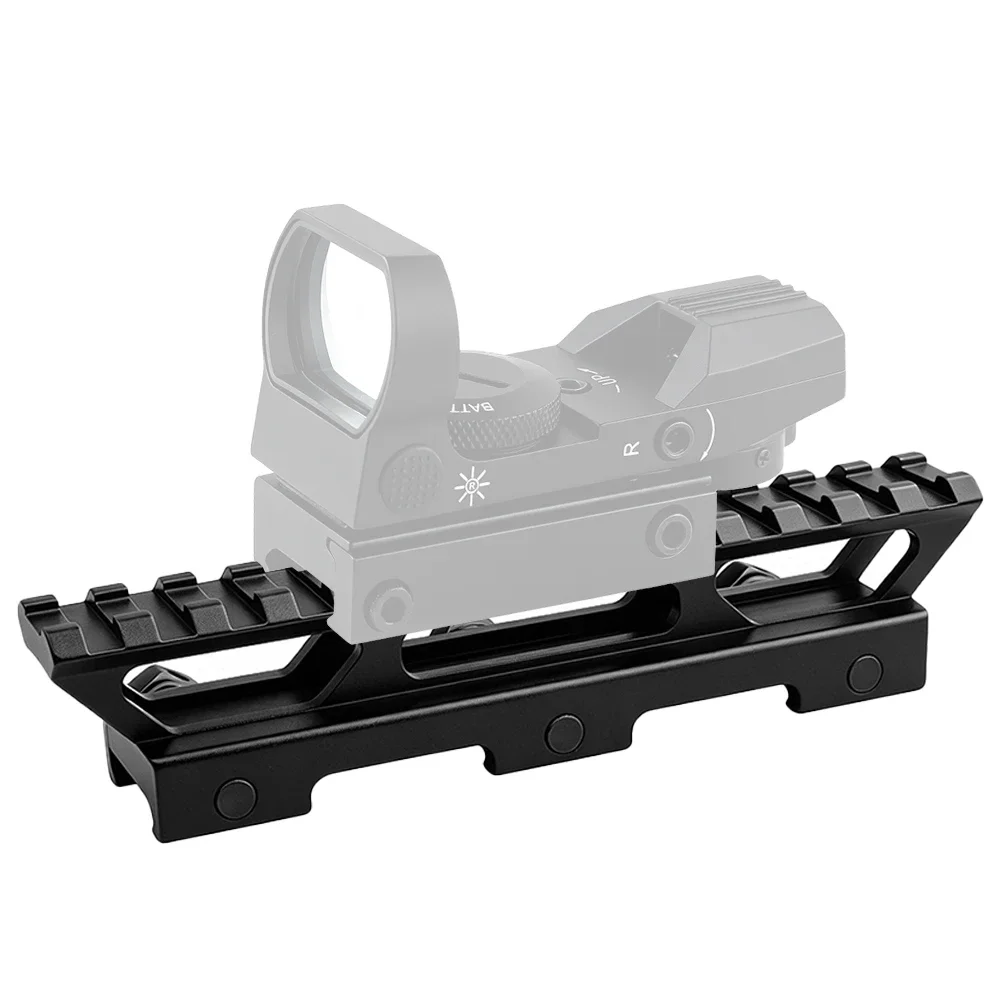 Taktische 4-14 Slot Riser Mount Picatinny Schienenadapter 21mm auf 21mm Zielfernrohrmontage 20mm Schiene UNITY Mount für Red Dot Optikvisiere – Detail 10