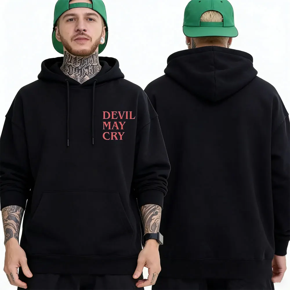

Game Devil May Cry Dante Hoodie Men Women Gothic Punk Oversized Pullover Hoodies Male Fashion Casual Fleece Hooded Sweatshirt