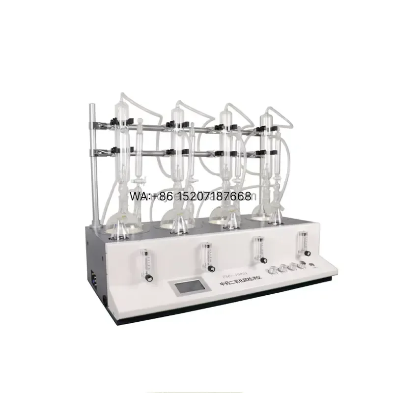 Wmwmnu for ZSO2-4000A Sulfur Dioxide Drug Analyzer Chinese Medicine Sulfur Dioxide Detector