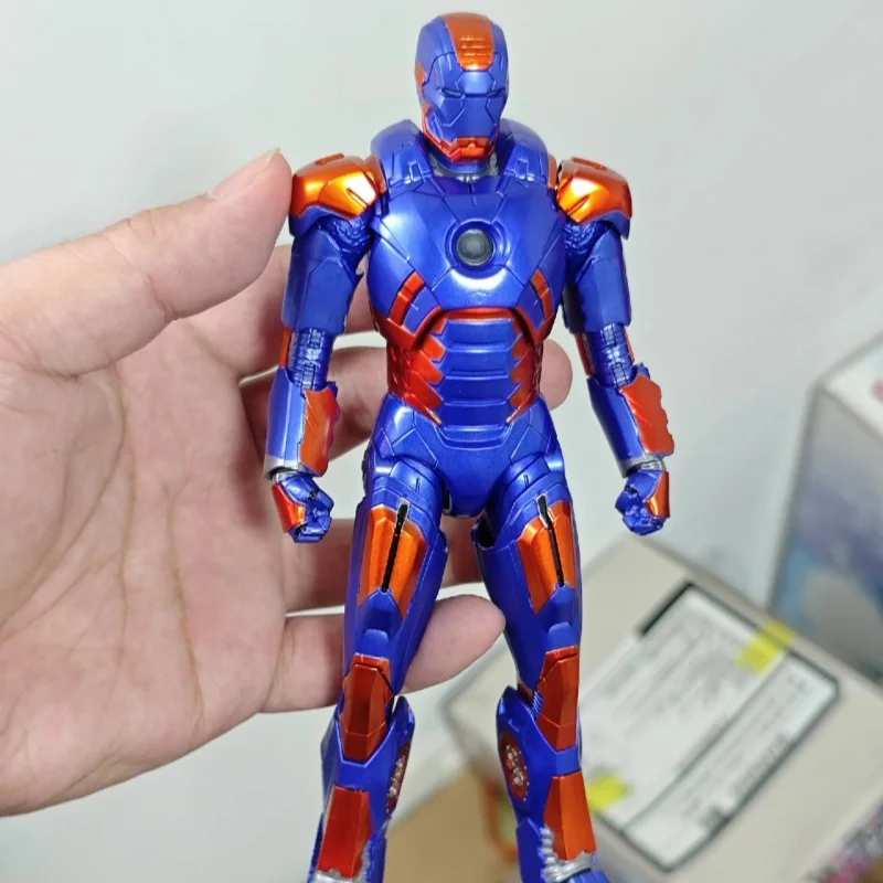 ZD Toys Original Iron Man Tony Stark Iron Man Disco, Iron Man Cassano Hammerhead Figura de Acción Coleccionable Modelo de Regalo