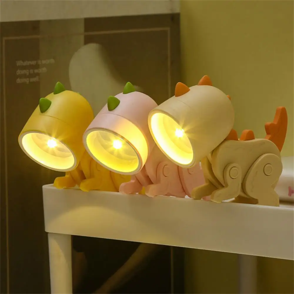 LED Night Light Mini Dinosaur Night Light Cute Pet Light Ins Student Table Lamp Christmas Thanksgiving Gift Bedroom Decoration