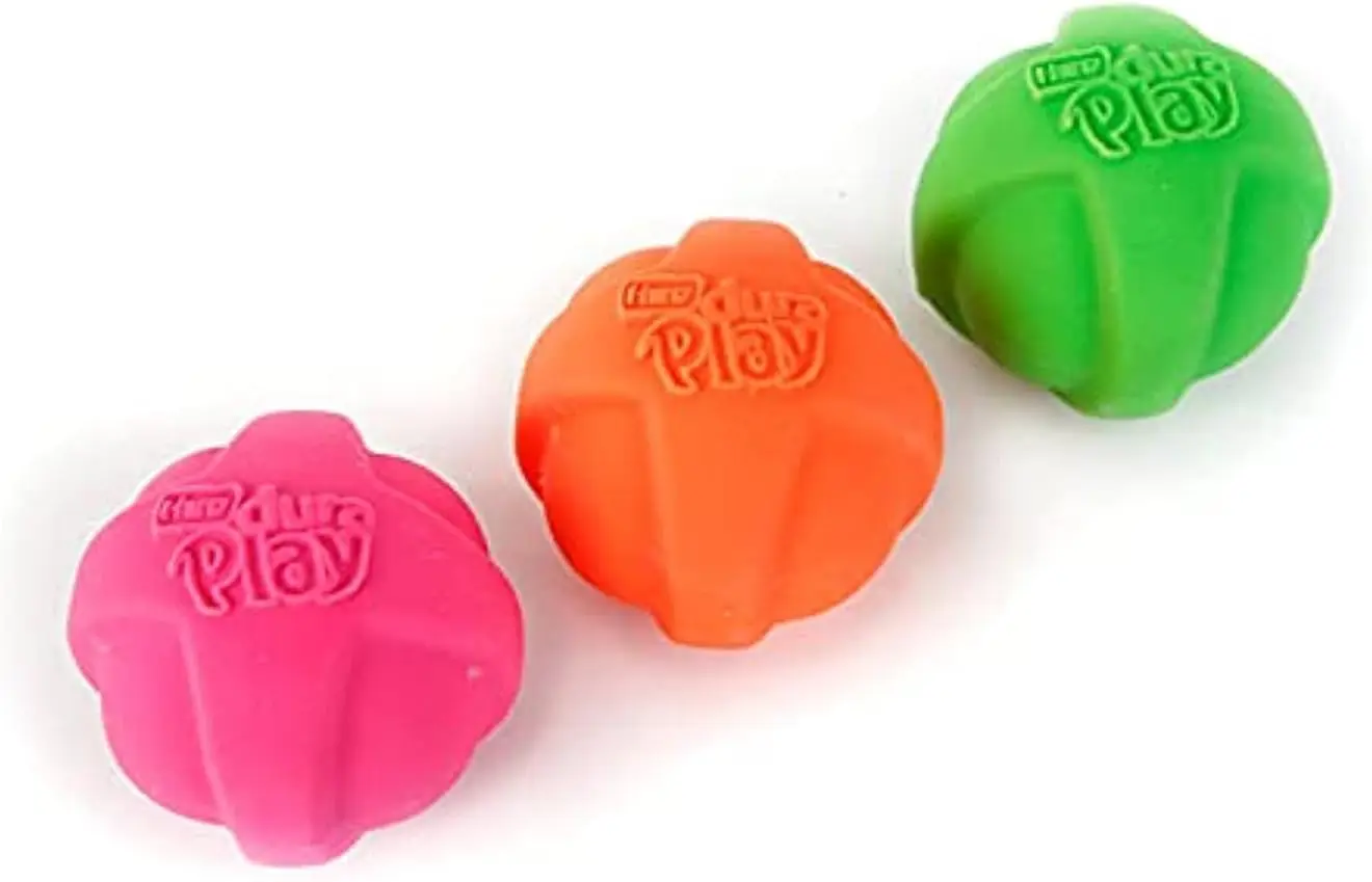 

Bacon Scented Squeaky Dog Toys for Small Breeds, 3-Pack - Fun & Durable Playtime