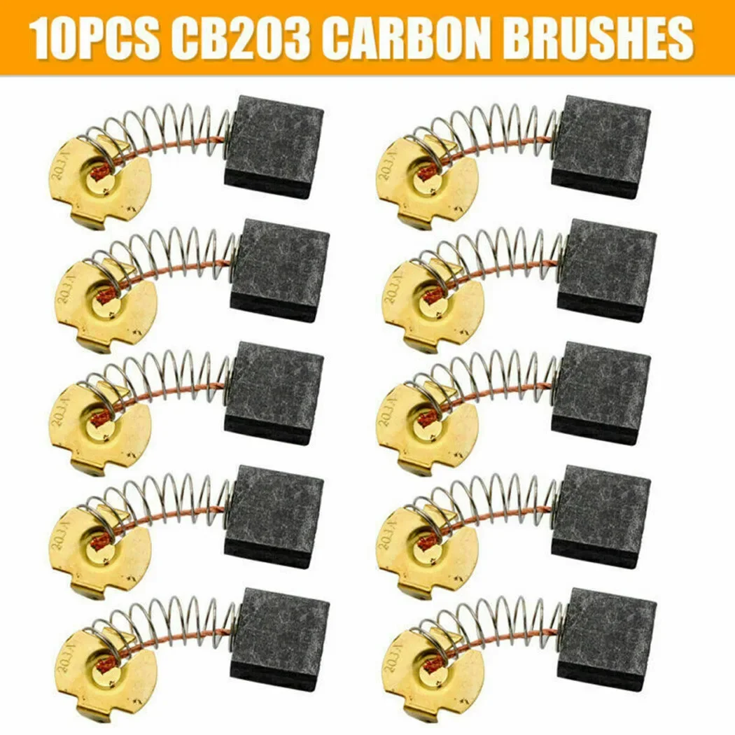 10Pcs Carbon Brushes For Makita Angle Grinder GA5030 CB325 459/303/419/203 Replacement Carbon Brush Electric Tool Accessories