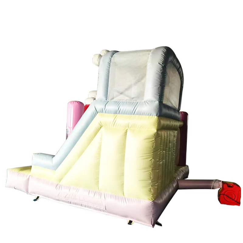 رخيصة جديدة نفخ كذاب لعبة الشريحة قوس قزح نفخ الكرة العائمة ترتد البيت