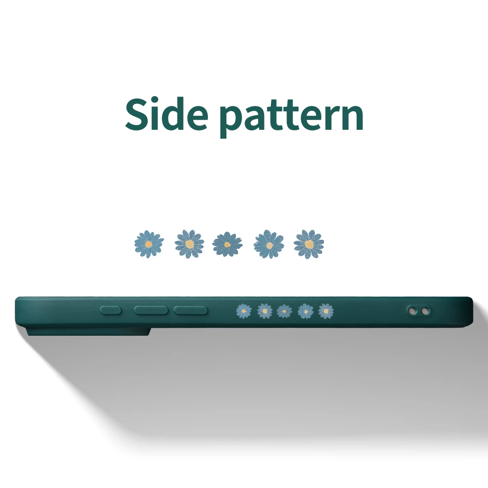 ديزي نمط حافظة من البولي يوريثان كوكه آيفون 17 برو ماكس 17 الهواء 16 15 14 13 12 11 برو ماكس XS Max7 8 Plus 16e 16 Plus