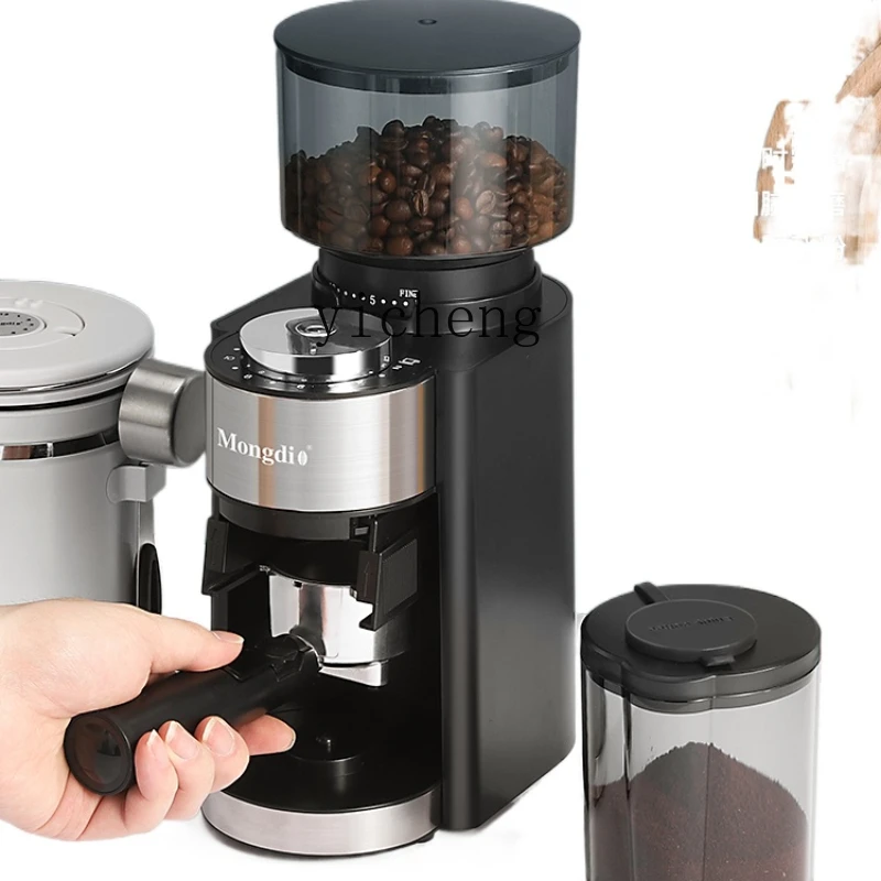 ZC Electric Grinder Coffee Bean Grinder Coffee Grinder Household Coffee Machine Pulverizer