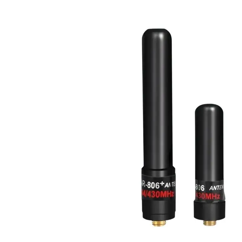 ABBREE AR-806+ Dual Band Mini Antenna SMA-Female VHF UHF 10W High Gain For UV-5R MINI UV-21 PRO UV-32 888S Two Way Radio