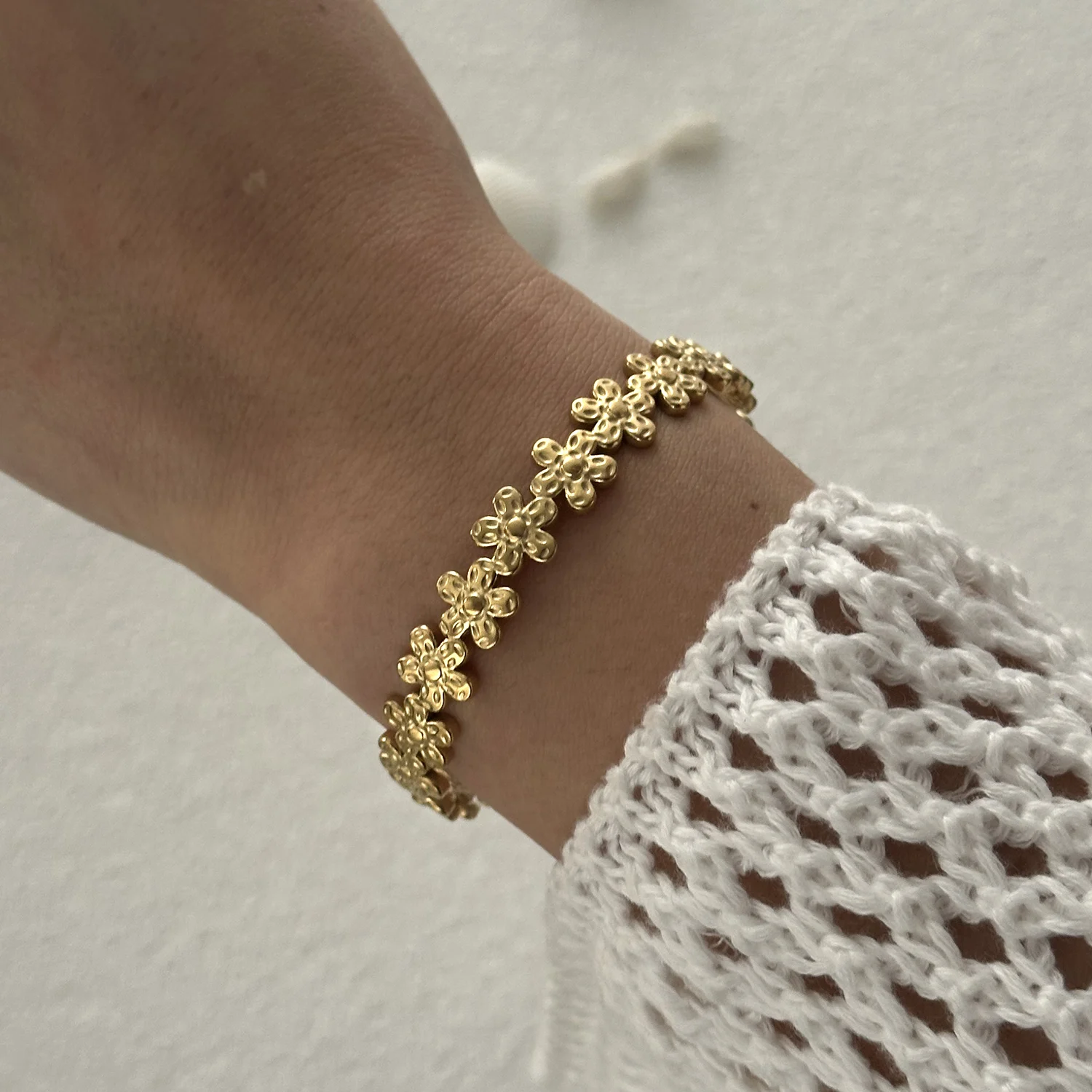 Punk Metall Edelstahl Armbänder Set Für Frauen Böhmen Herz Aushöhlen Offene Einstellbare Manschette Armreif Gold Farbe Schmuck Geschenke – Detail 6