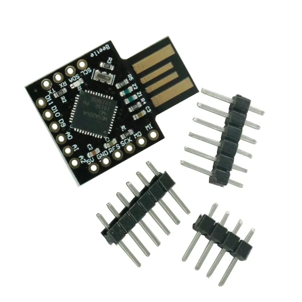 Pro Micro Beetle Keyboard USB ATMEGA32U4 Mini Development Expansion Board Module for Arduino Leonardo R3 16Mhz DC 5v