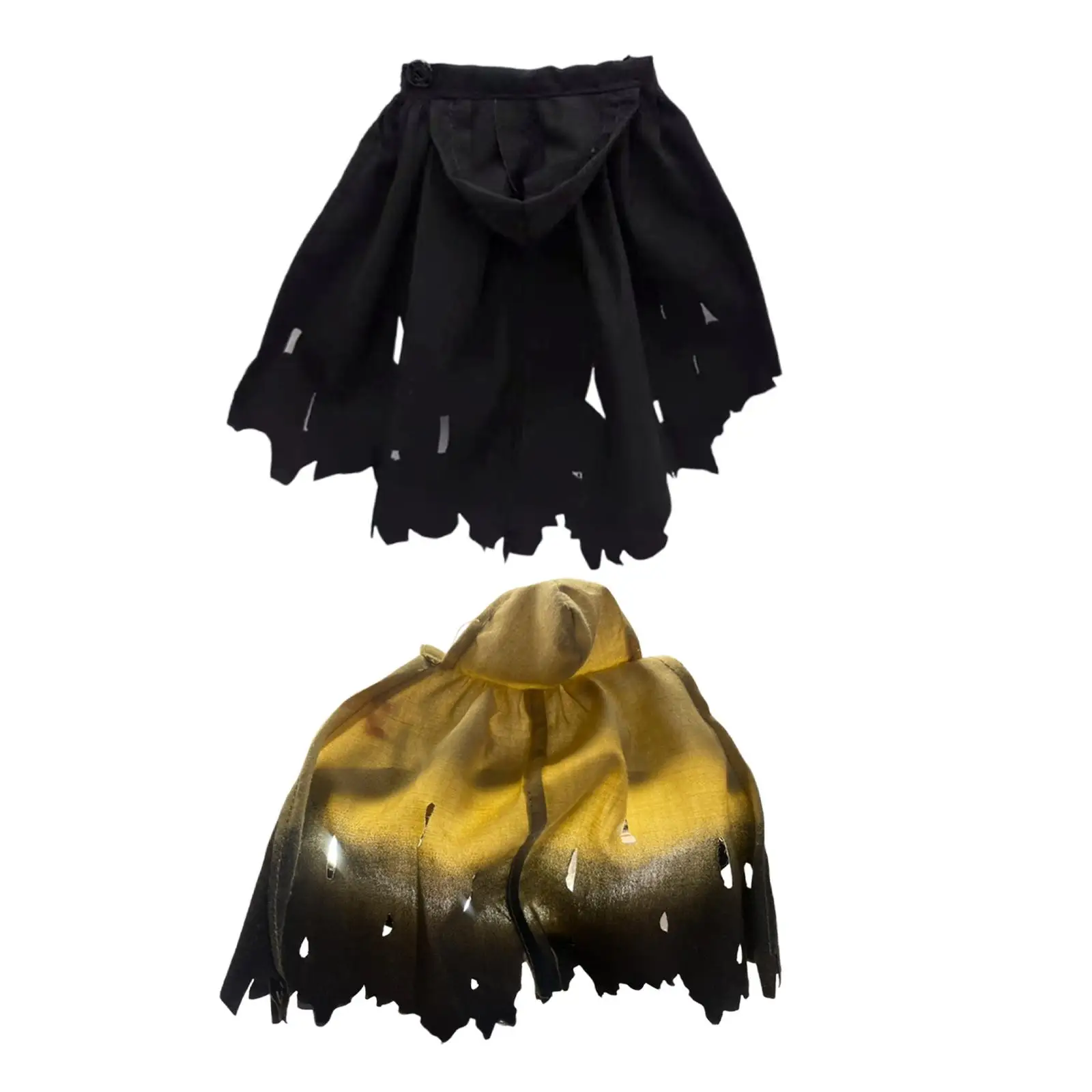 Vêtements de figurines d'action à l'échelle 1/12, accessoires de figurines, Cape avec chapeau, Costume de poupée tendance, vêtements miniatures pour 6 pouces