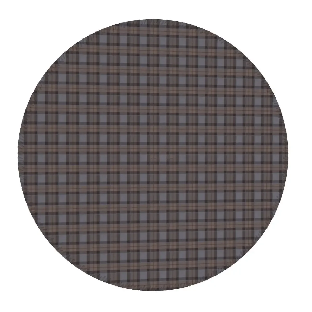 Outlander Plaid - Fraser Tartan Round Mouse Pad Computer Keyboard Mouse Mat Gaming Laptop Desk Mat Office Accessories Table Mats