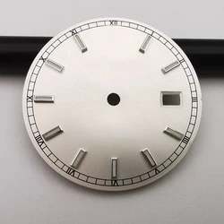 Top ARF Silver White Watch Dial For 36mm Datejust 116200 Suitable For 3135 Movement