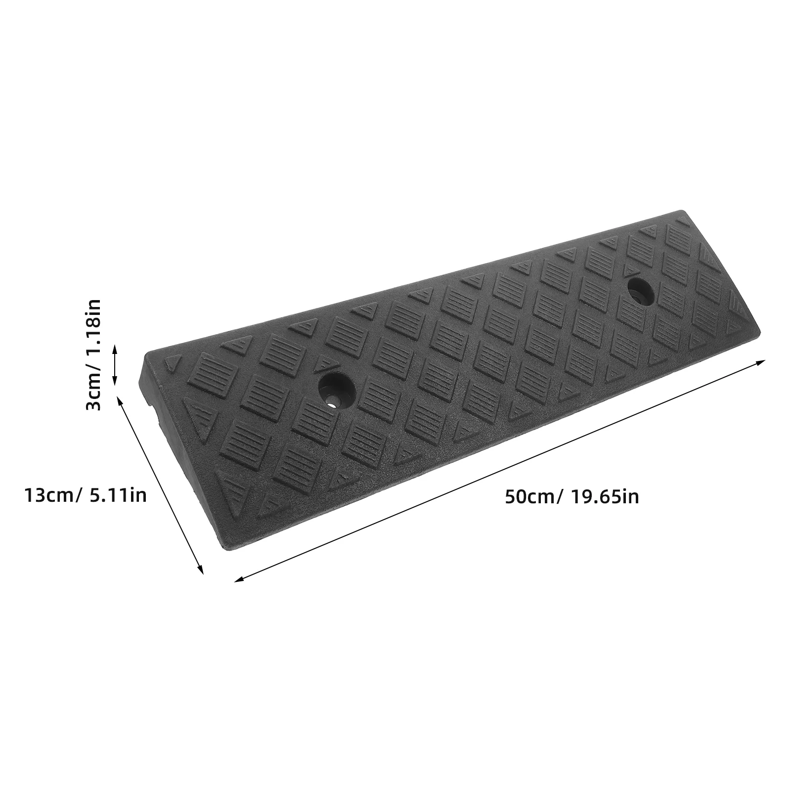 Step Mat Door Threshold Ramp Skateboard Home Ramps for Doorways Curb Sweeping Robot Entrance