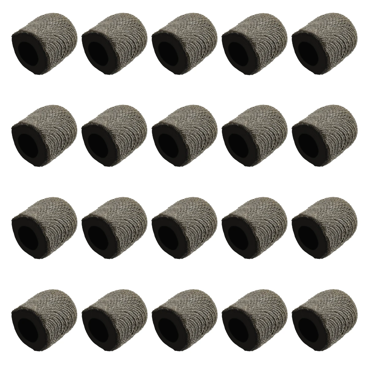 

20pcs Capacitive Pen Tip Replacement Stylus Head For Pencil Durable Conductive Fiber Cloth No Scratch Screen