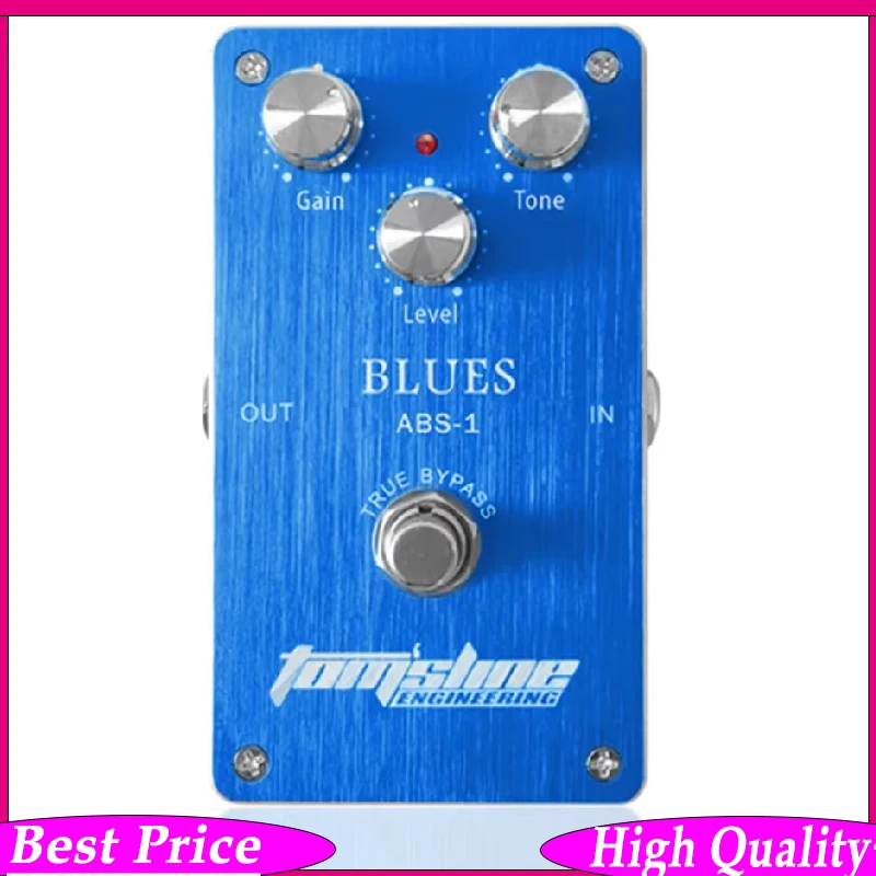 

Aroma ABS-1 Blues Overdrive Distortion Guitar Effect Pedal with 3 Knobs Aluminum Alloy Housing Guitar Accessories