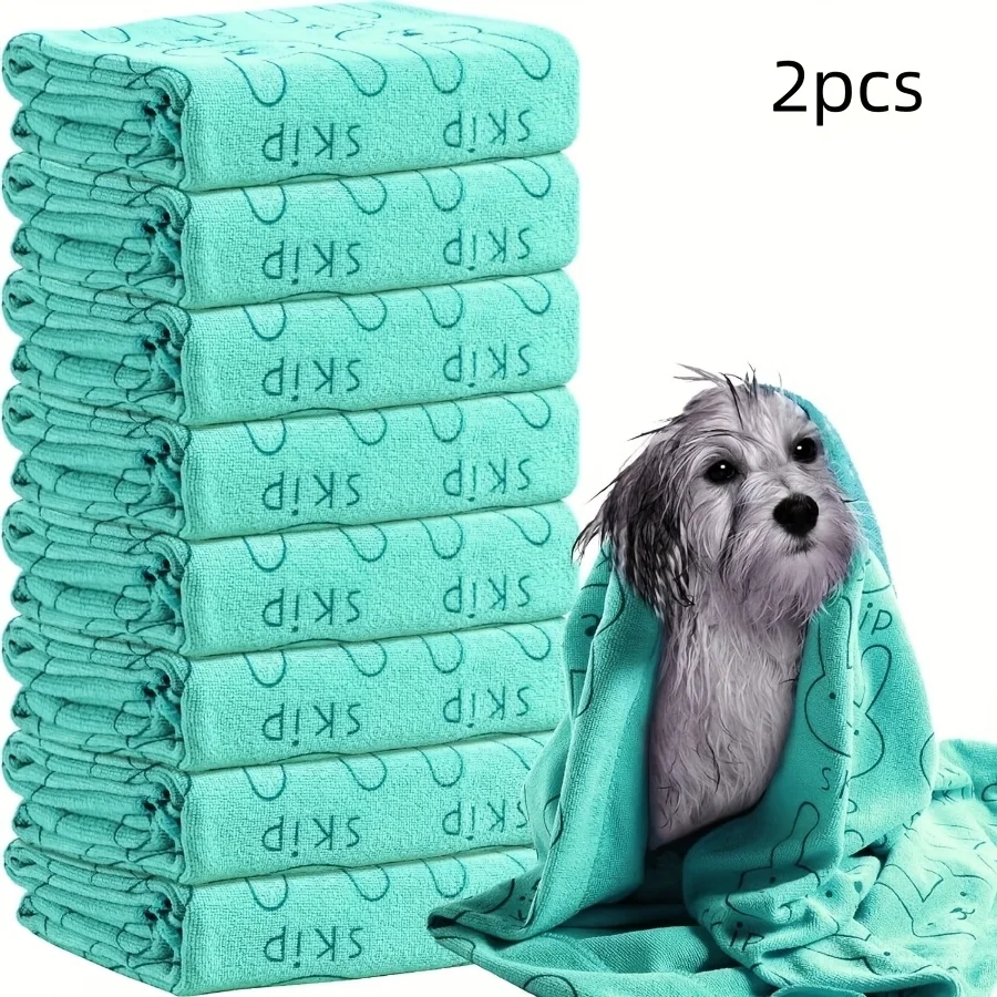 2pcs 2pcs Pet Towel Drying Dog Cat Bath Towel Quick-Dry Microfiber Durable Pet Bath Towels for Grooming Towel Pet Supplies 50x100cm - Aliexpress Deal