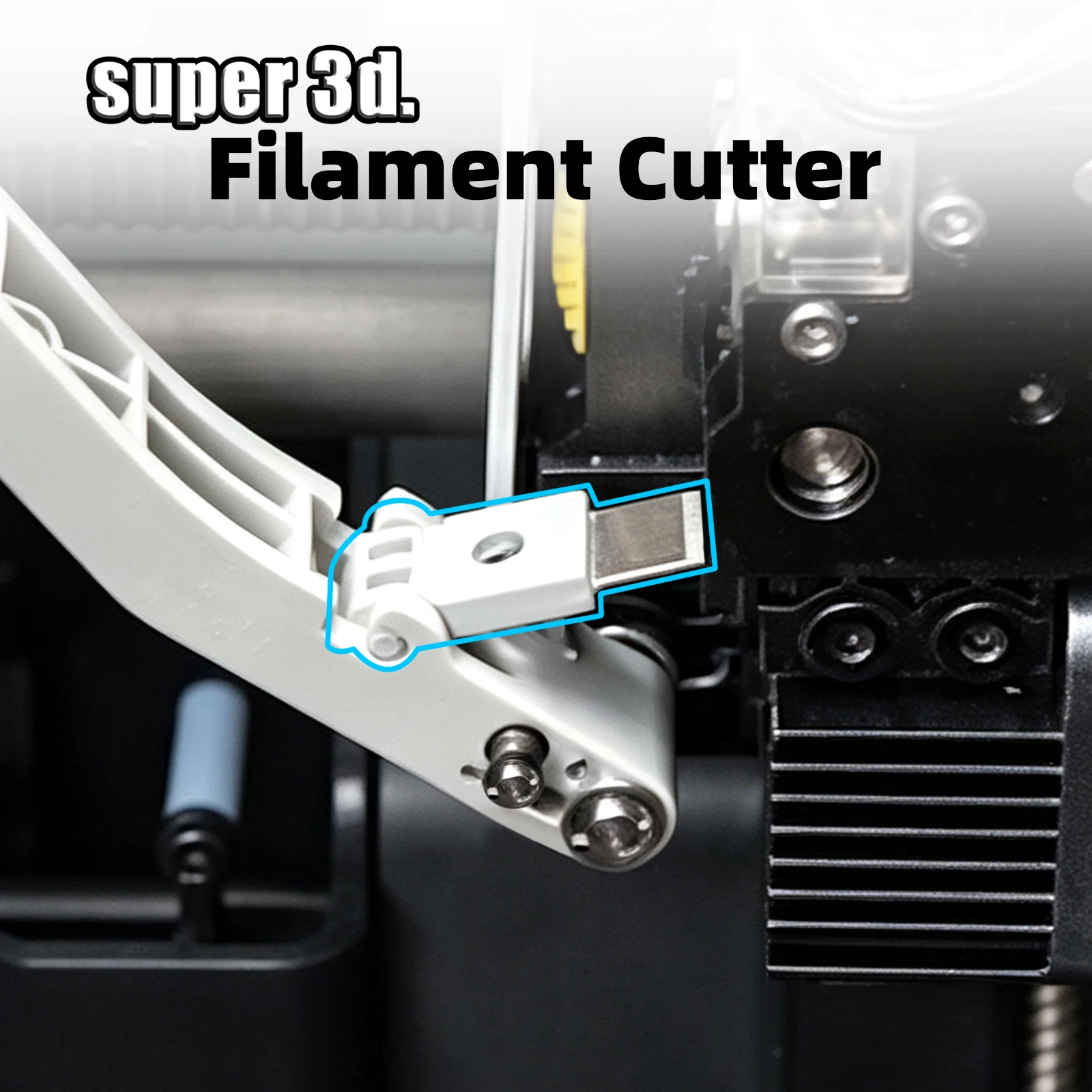 Bambulab P1/X1/A1/A2L/Cutter für Bambu Lab Ersatz-Filamentschneidemesser für Bambu Lab P1S A1 3D-Drucker Filamentschneider – Detail 9
