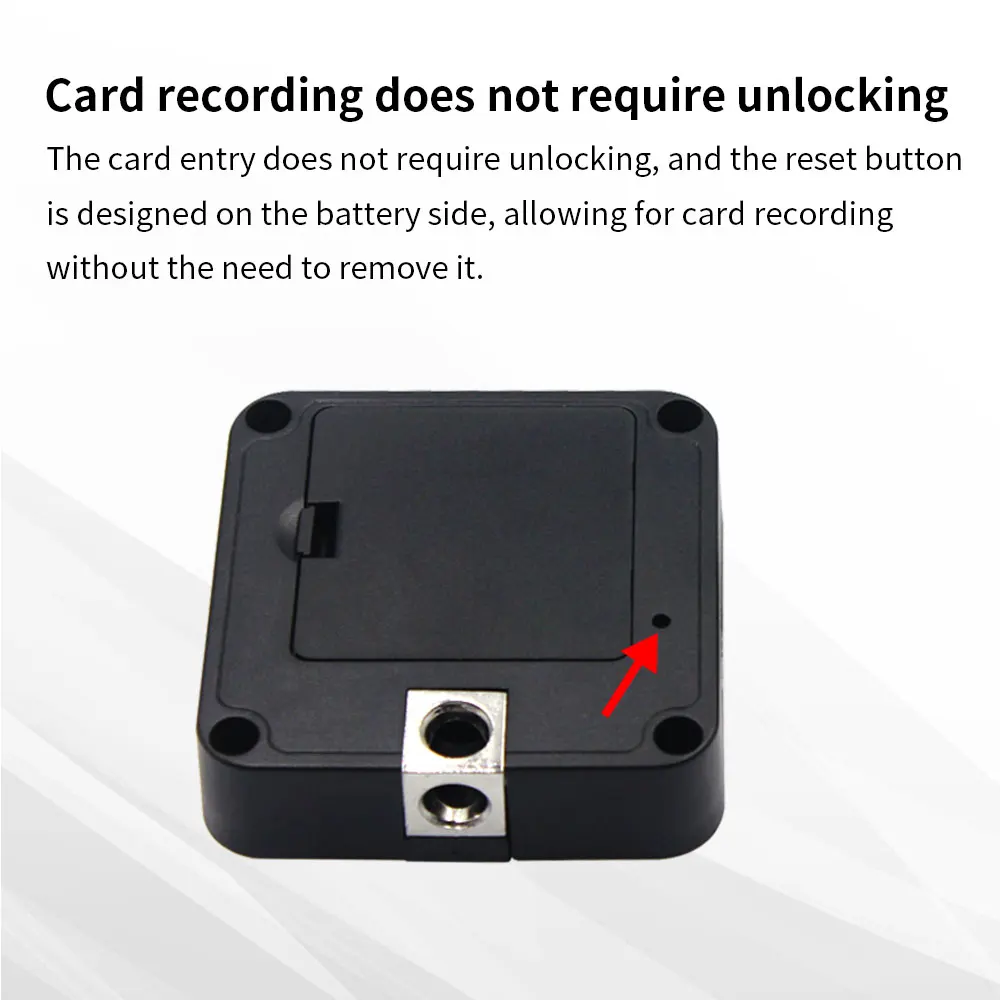 13.56mhz MF RFID Ic Card Cabinet Hidden Lock Invisible Mini Drawer Cabinet Door Electric Lock Embedded install Keyless Wireless