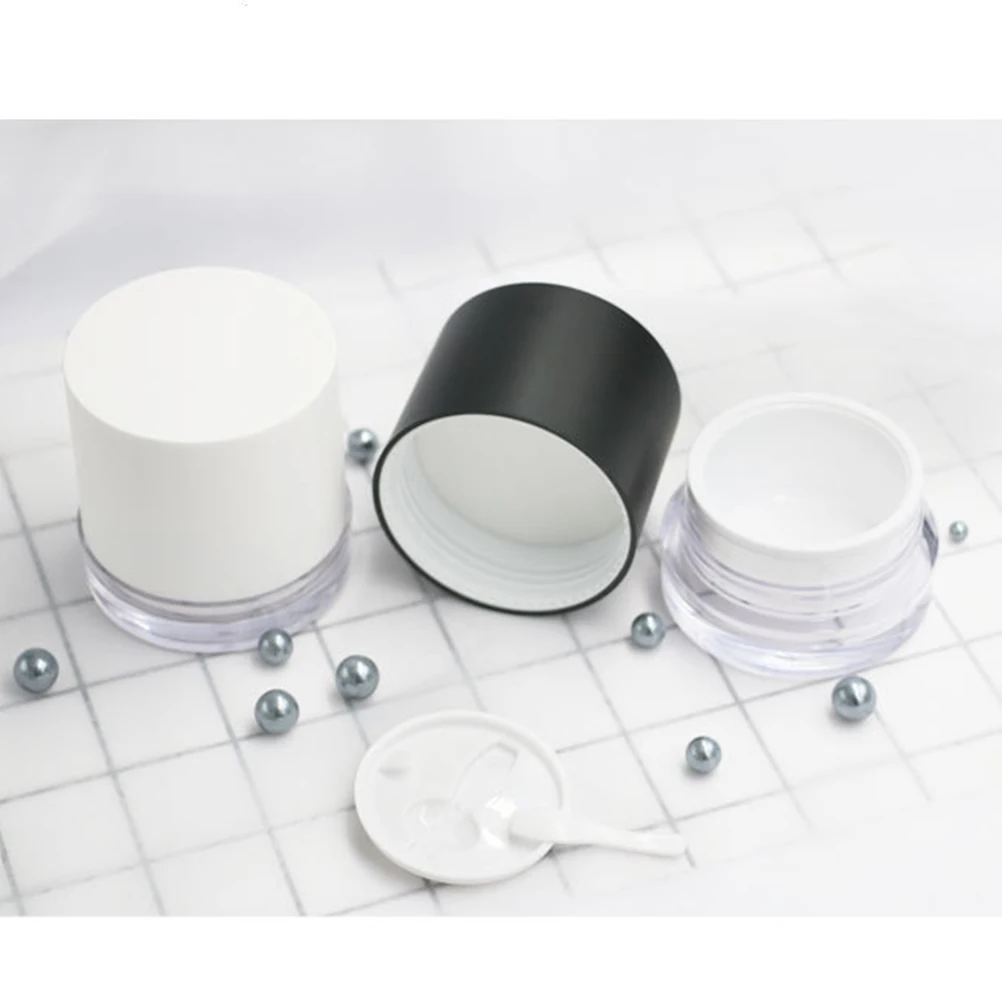 

1Pcs Acrylic Cream Bottle Portable Makeup Sub Container Small Leakproof Storage Box for Travel Outdoor Use